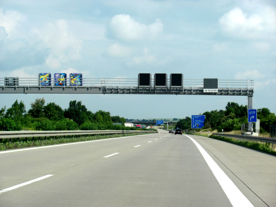 Autobahn A14 Magdeburg