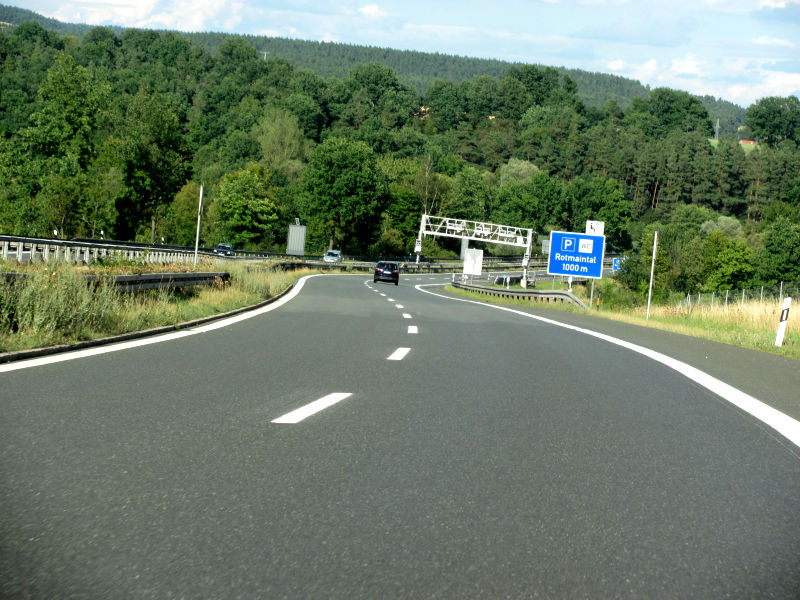 Freie Autobahn Bayern